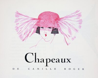 Chapeaux de Camille Roger